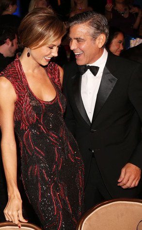 George Clooney, Stacy Keibler George Clooney, Stacy Keibler